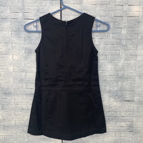 Classroom Uniforms School Dress 6 Kids Black Sleeveless Pleated - Picture 2 of 4